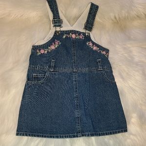 Little girls skirt romper